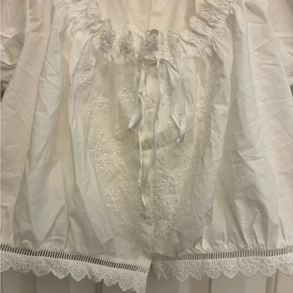 NWOT Doen Nera Top in Salt - Picture 6 of 7